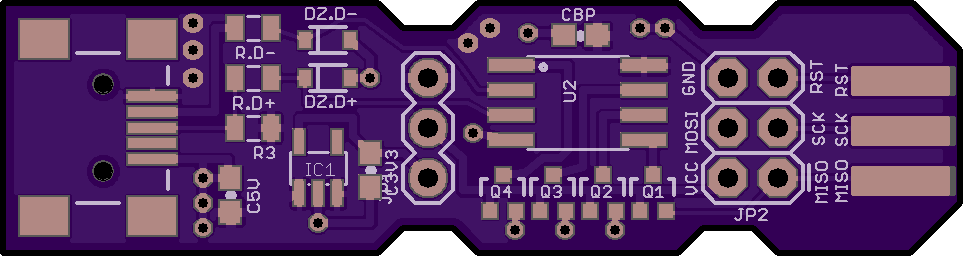 Board without tented vias