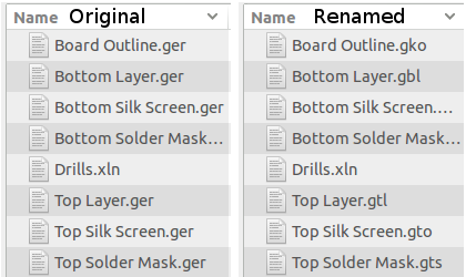Original TraxMaker filenames renamed to match our Suggested Naming Pattern